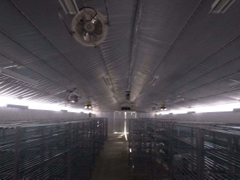 しいたけ発生ハウス新設工事写真4