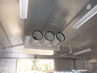 しいたけ発生ハウス新設工事写真5