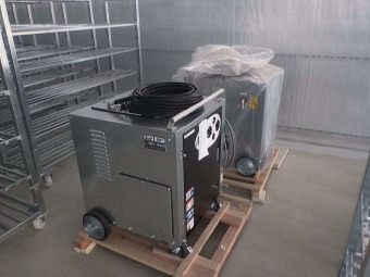 しいたけ発生ハウス新設工事写真6